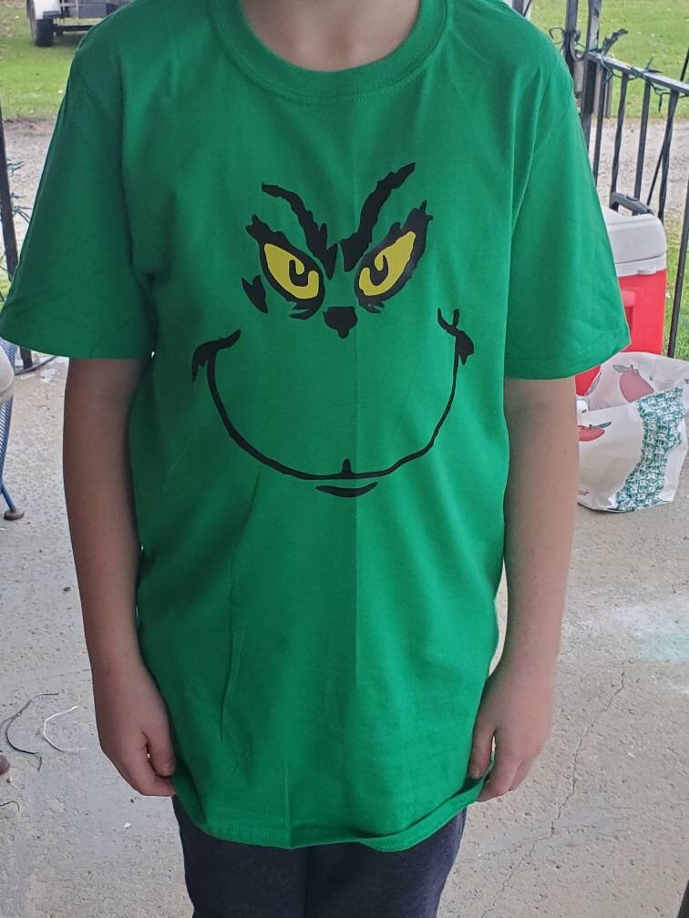 Green grinch shirt Clearance