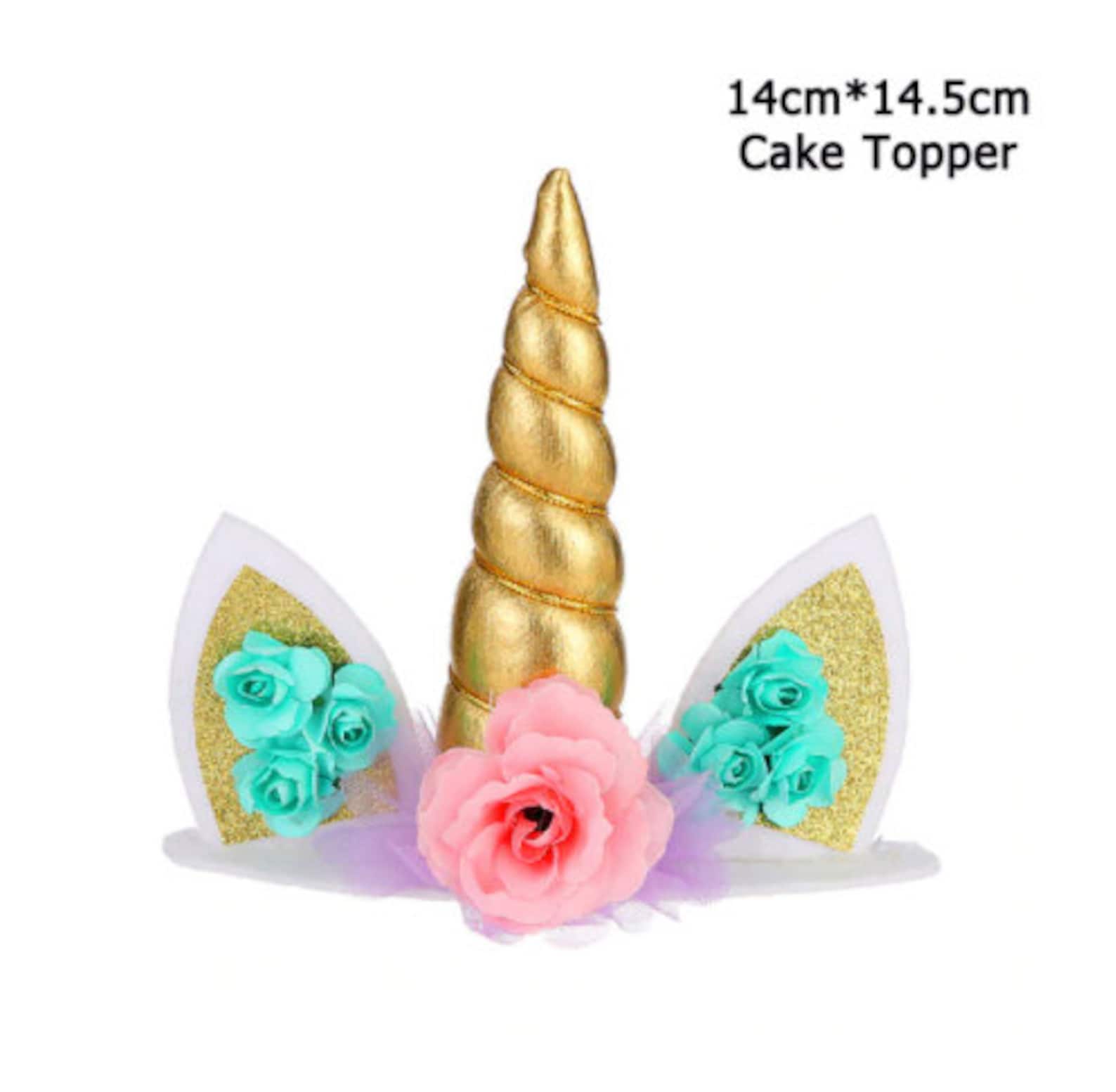 Unicorn Cake Topper Etsy