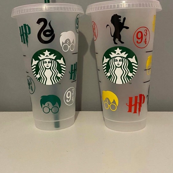 Harry Potter Starbucks reusable cold cup