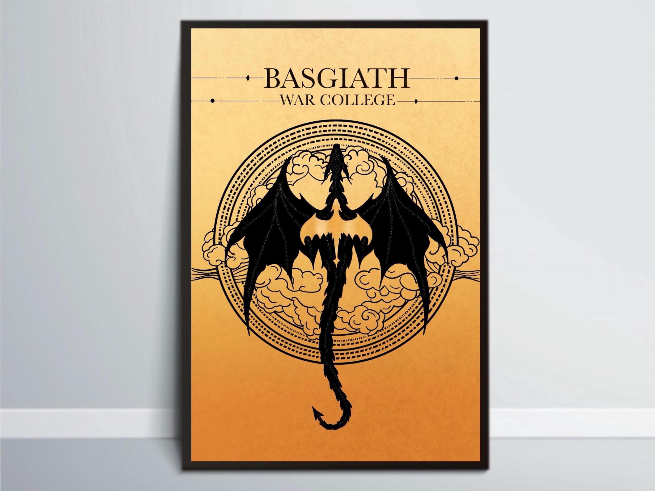 Fourth Wing Iron Flame Onyx Storm book fantasy dragons violet xaden tairn rebecca yarros a4 a5 a3 fanart poster print wall art basgiath