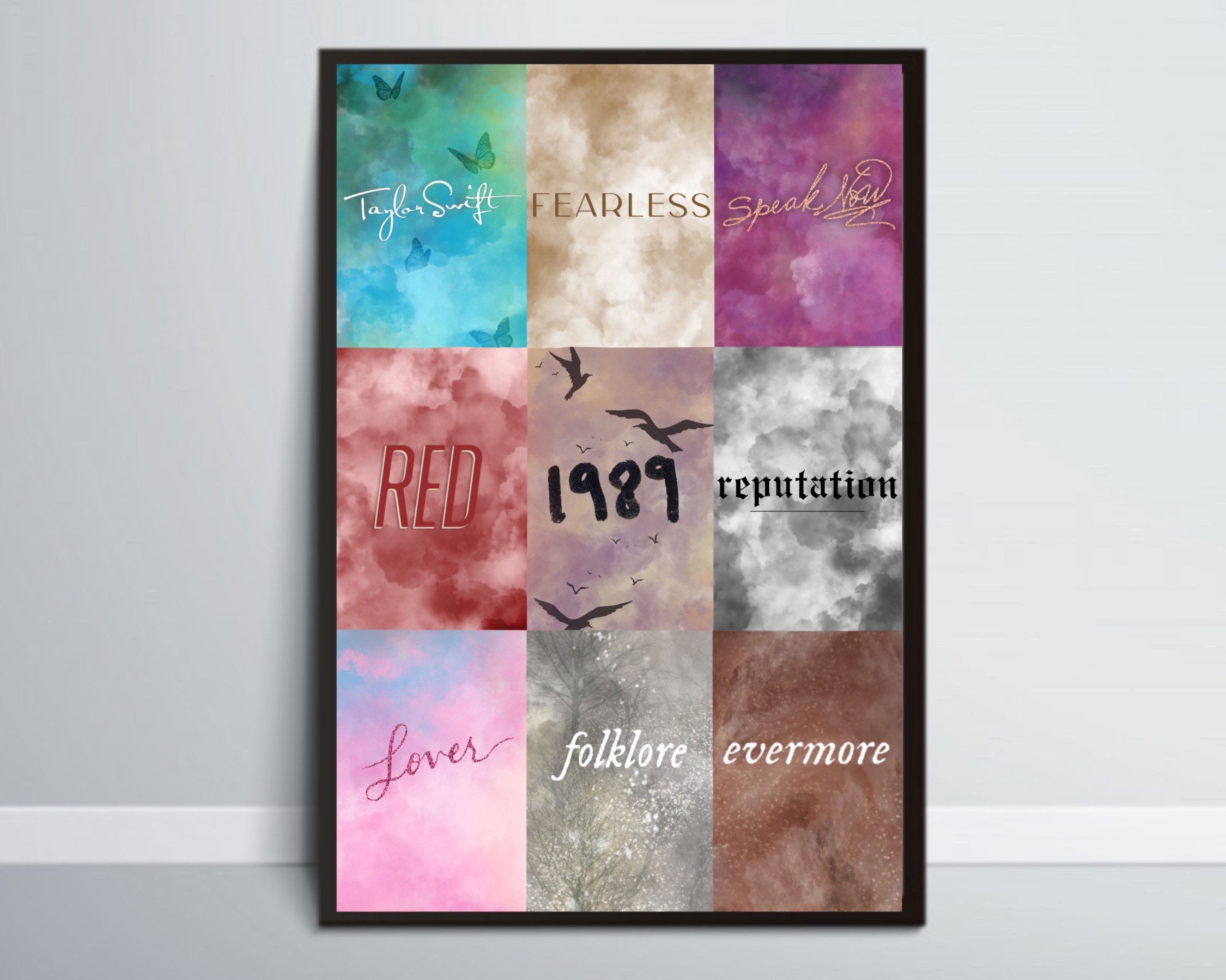 Taylor%Swift Poster Album Cover Print Decor for Room Bedroom Wall