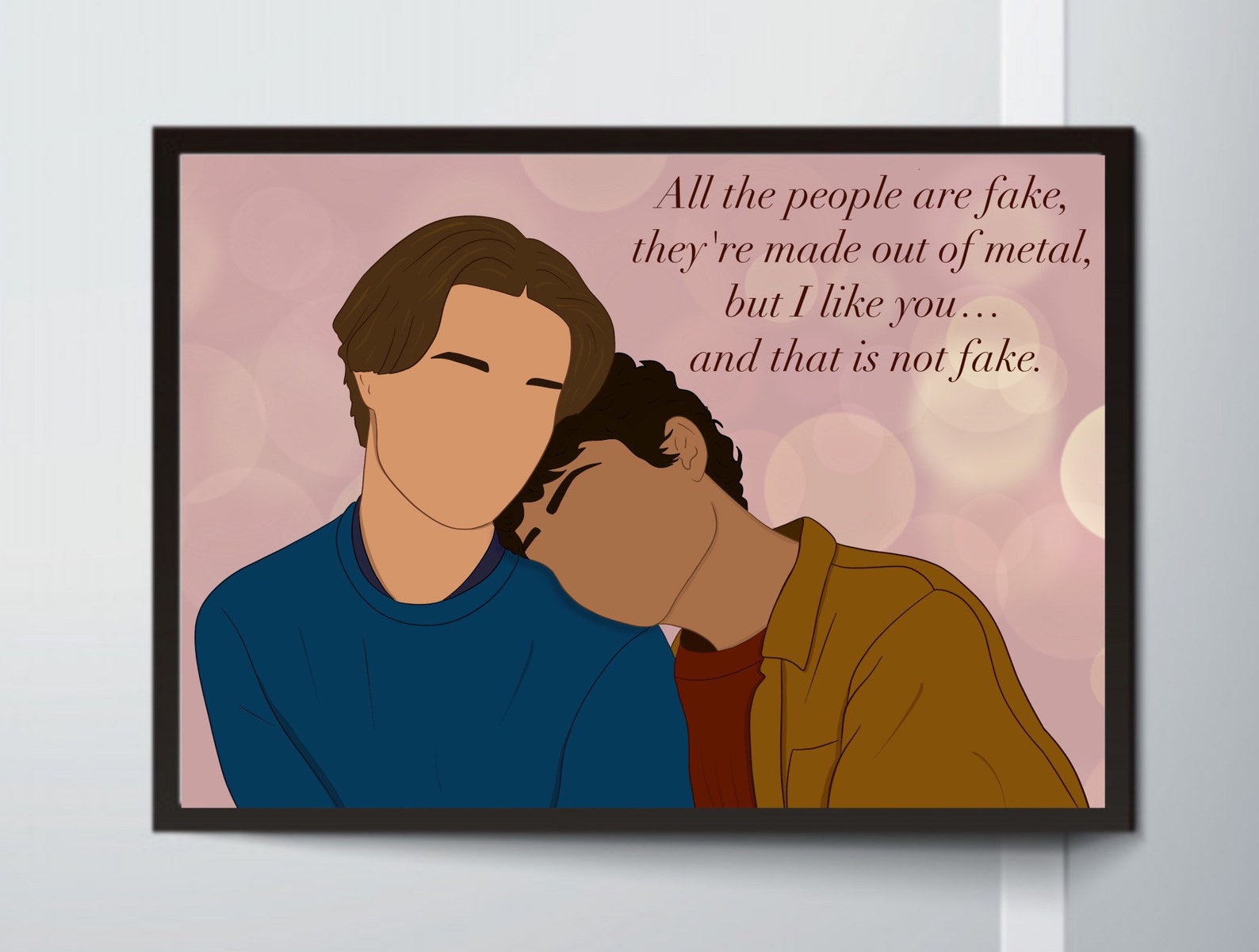 Young Royals Print Simon Wilhelm Poster Edvin Ryding Omar Etsy UK