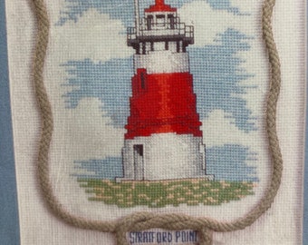 Kit de point de croix Phare de Strafford Point SRK60060 #05093580, vintage, de Colors Publishing & Design