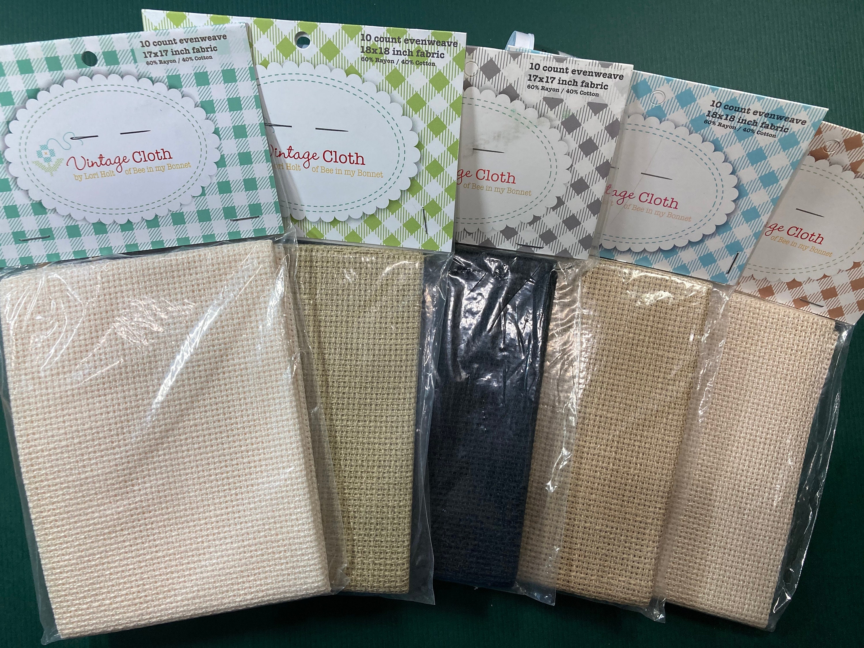 Evenweave Aida Cloth 10 Count From Lori Holt a Zweigart Etsy