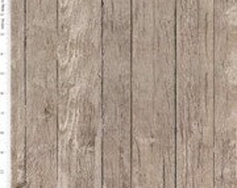Tan Weathered Barn Wood Spring Barn Quilt Collection from Riley Blake Designs Sold in Half Yd Increments Longer Pieces Continuous Cut