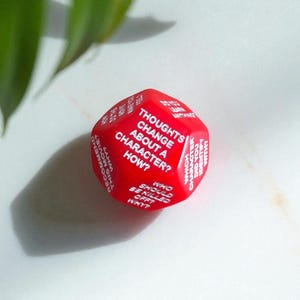 Custom D12 Game Dice: Personalized D12, Engrave all 12 faces, Customize Icebreaker, Wedding Table Game