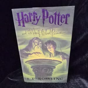 Harry Potter y el Príncipe Mestizo, Libro 6, Primera Edición Americana (Múltiples Errores ~ Mejor Copia de 2)