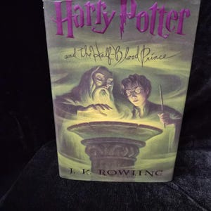 Harry Potter y el Príncipe Mestizo, Libro 6, Primera Edición Americana (Múltiples Errores)