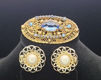 Vintage and Antique Filigree Boho Jewelry Lot
