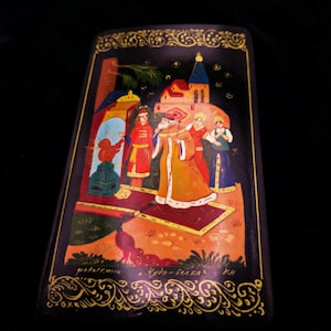 Miniature Russian Lacquer Box (1970&#39;s)