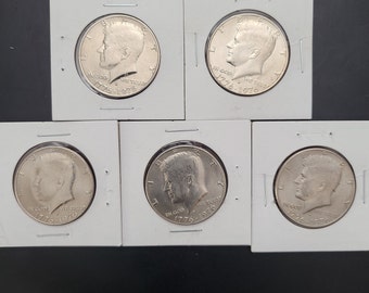 ケネディ生誕200周年記念ハーフドル硬貨 1776-1976年 ミントマークなし