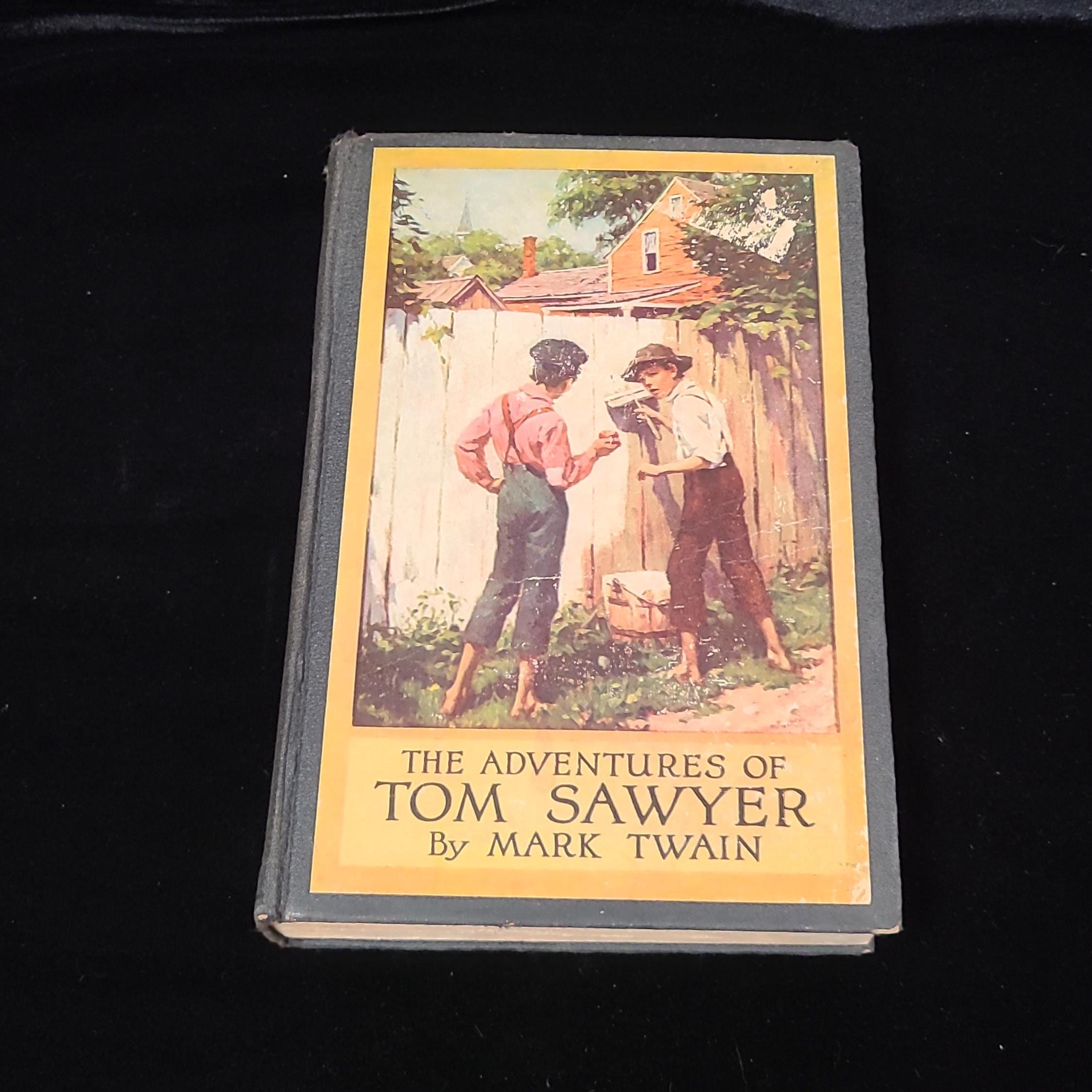 Antique Book, “The Adventures of Tom Sawyer”, Mark Twain, Harpers (c 1913)
