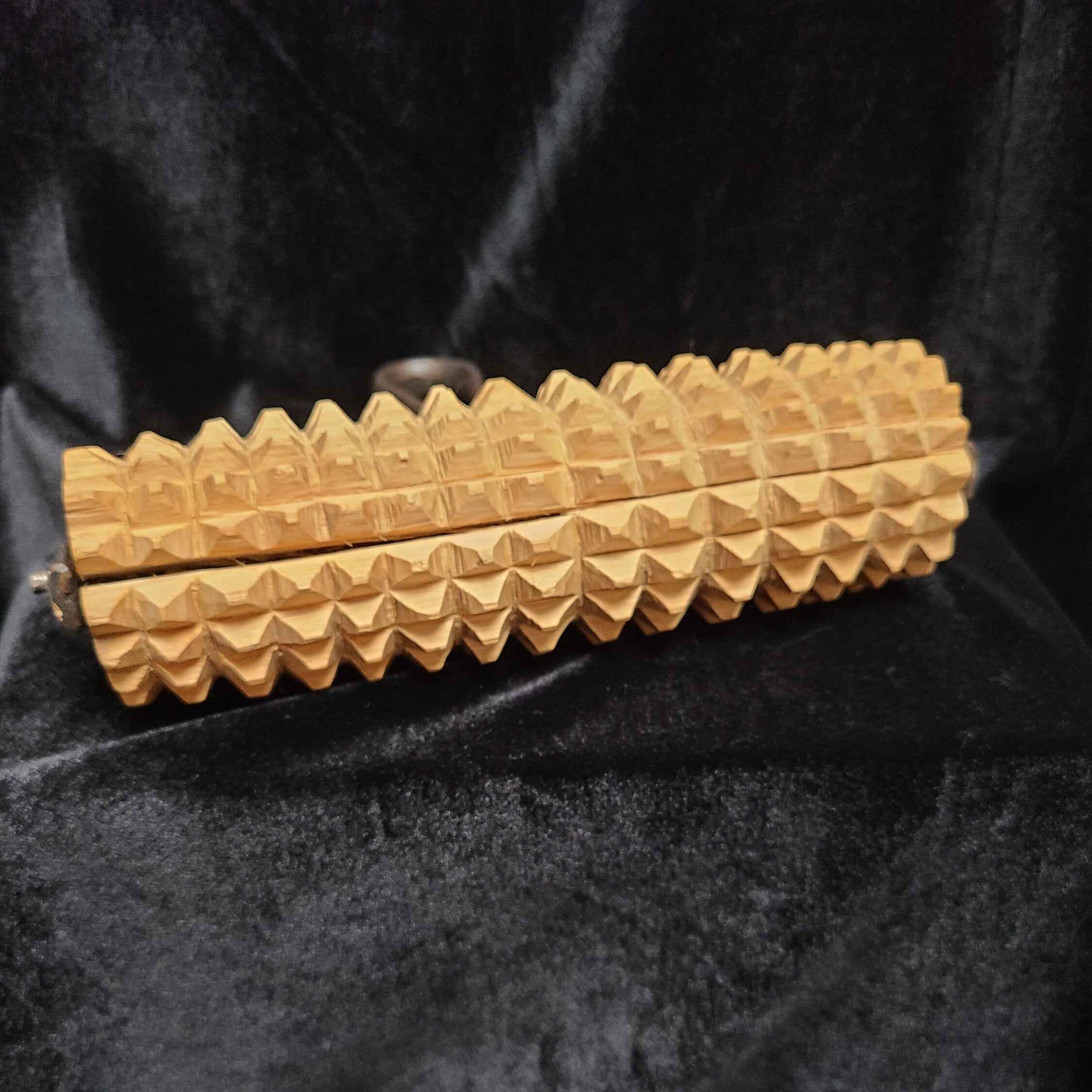 Antique Wooden Scandinavian Noodle Notched Lefse Pastry Iron Handled ...