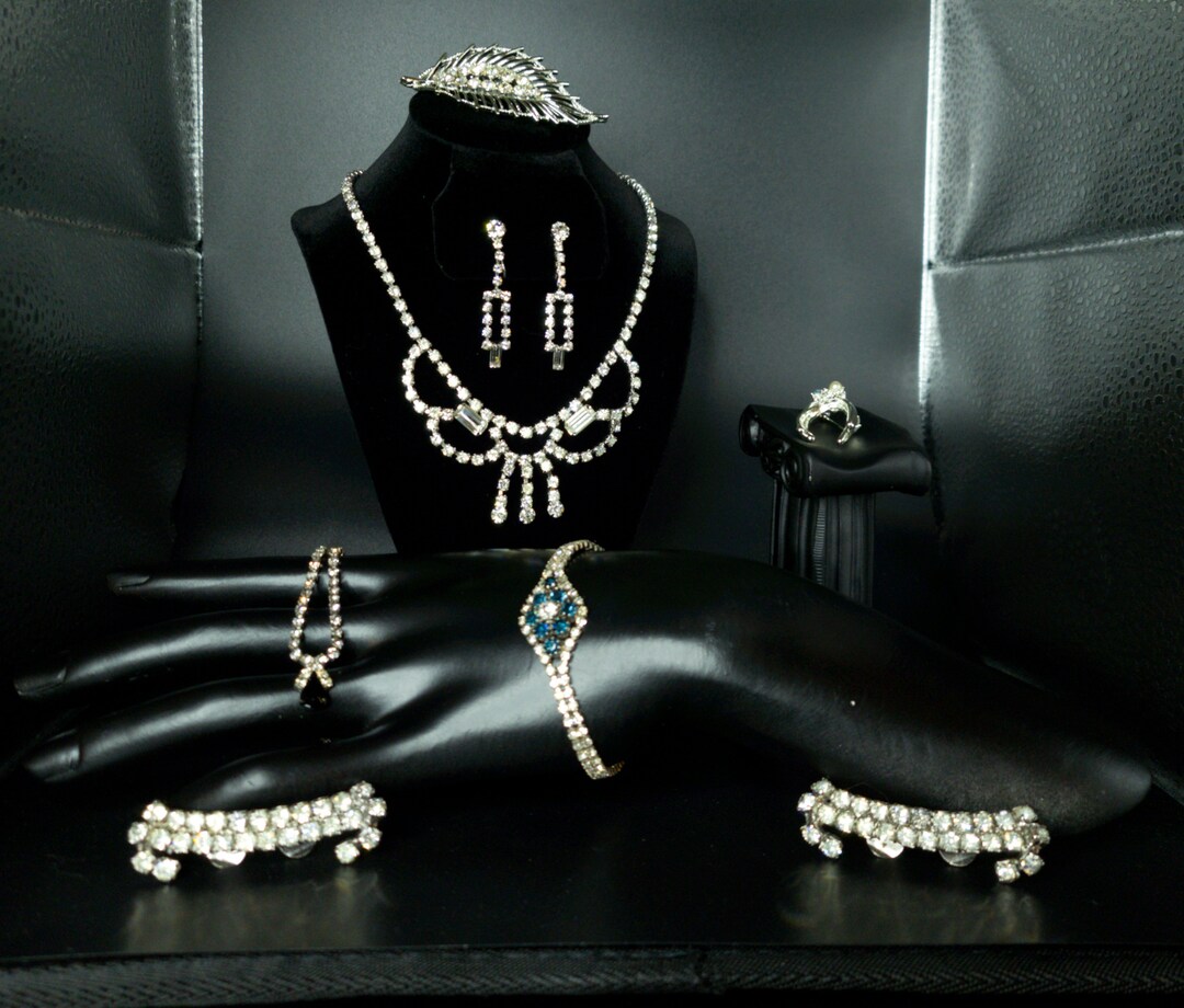 Antique and Vintage Costume Jewelry Set Etsy