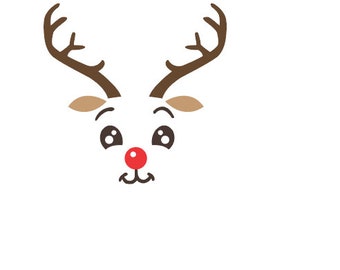 Download Rudolph Canvas Etsy