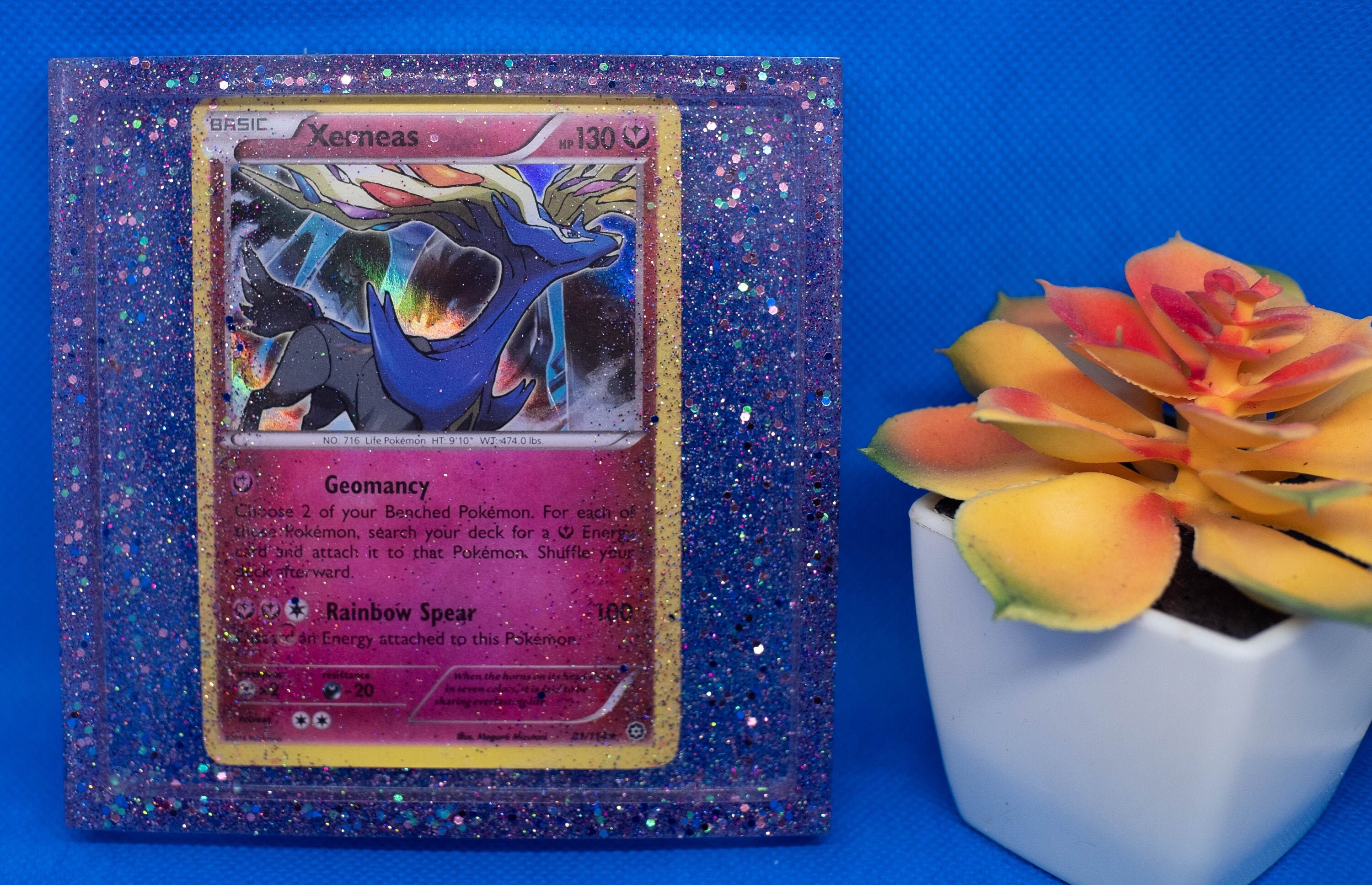 Xerneas Pokemon Card Coaster/decor - Etsy