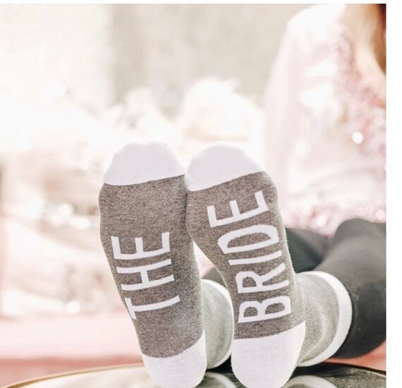 Bride Socks. Wedding Day Socks for the Bride on Her Special - Etsy