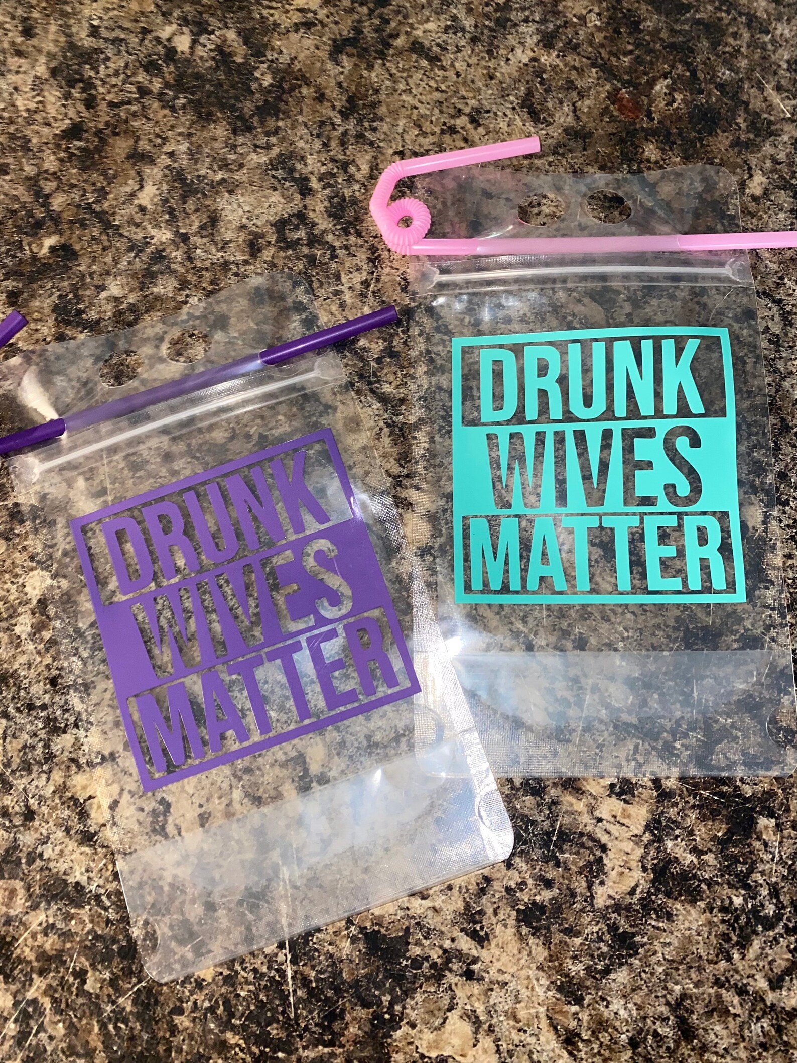 Custom drink pouches Etsy