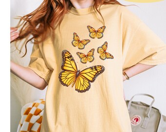 ＊韓国＊［FRAGFARM］Butterfly Floral Tee 3color Amazon.com: Fdt Floral Shirt Foxtrot Delta Tango Casual