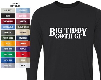 Big Titty Goth Gf | Etsy