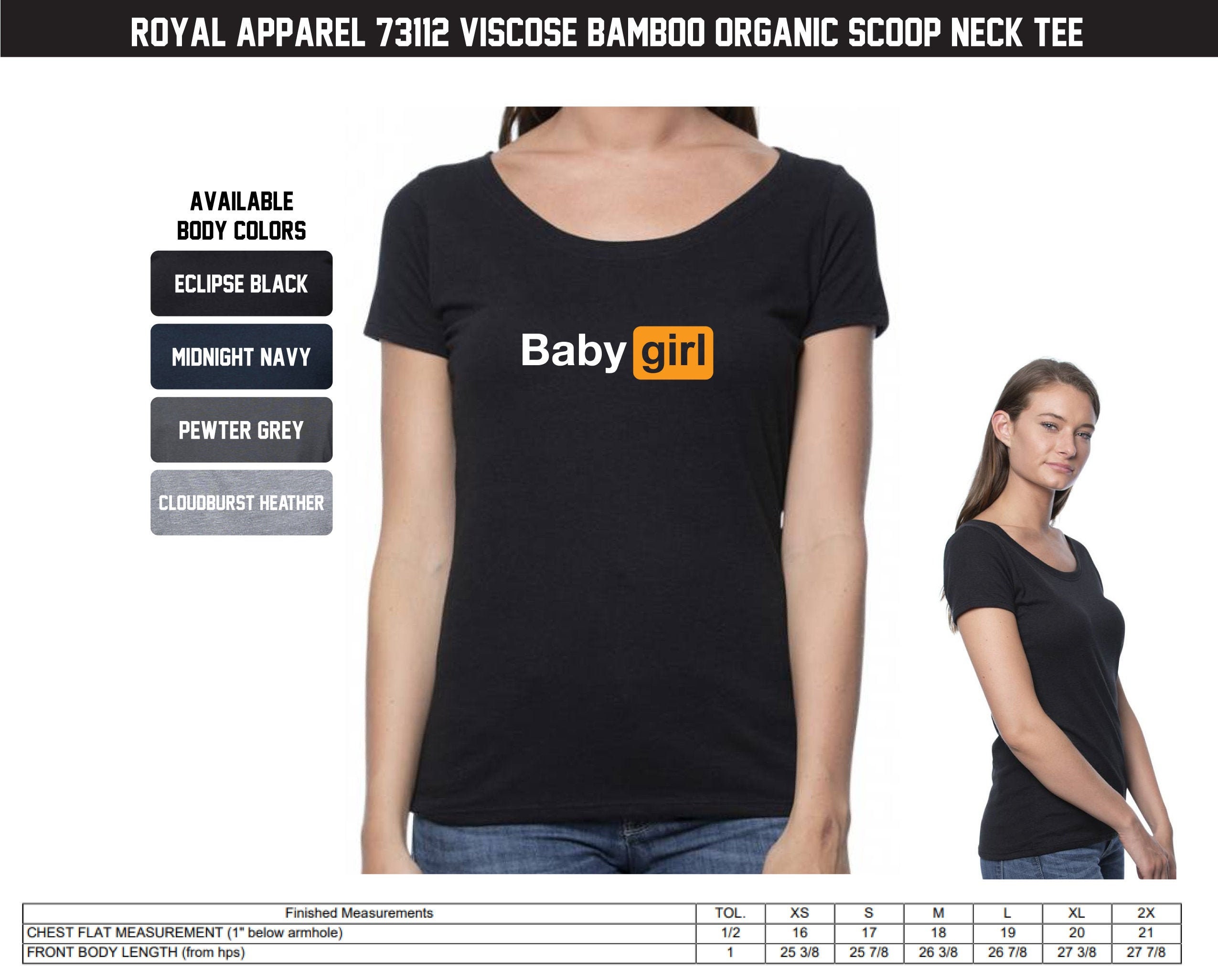 2550px x 2053px - Baby Girl Porn Logo Organic Scoop T-shirt DDLG Clothing BDSM - Etsy Israel