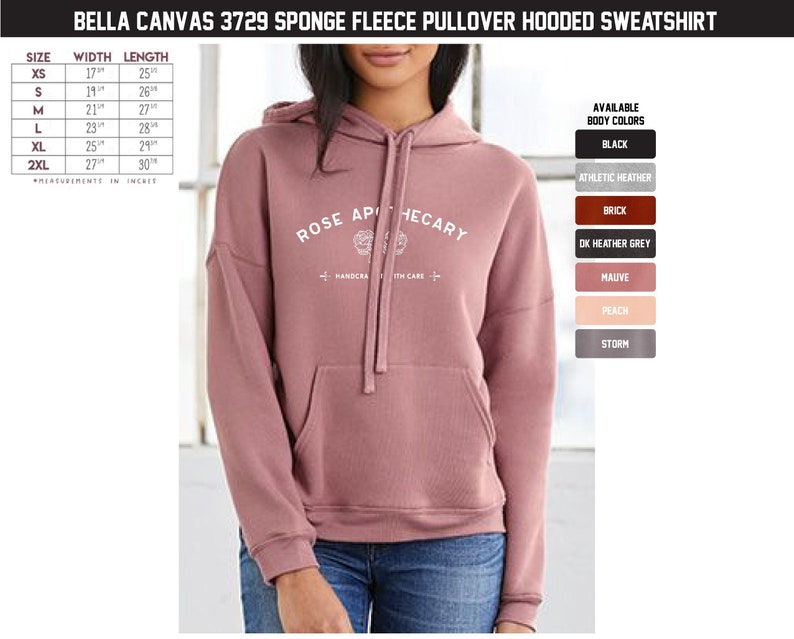 Rose Apothecary Pullover Hoodie | Ew 