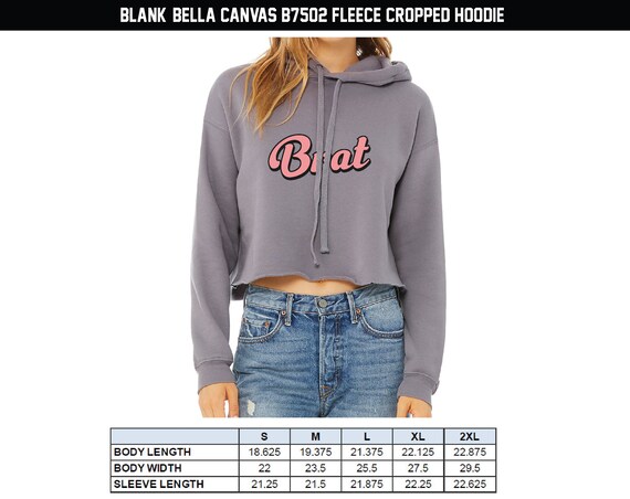 cropped fleece jumper