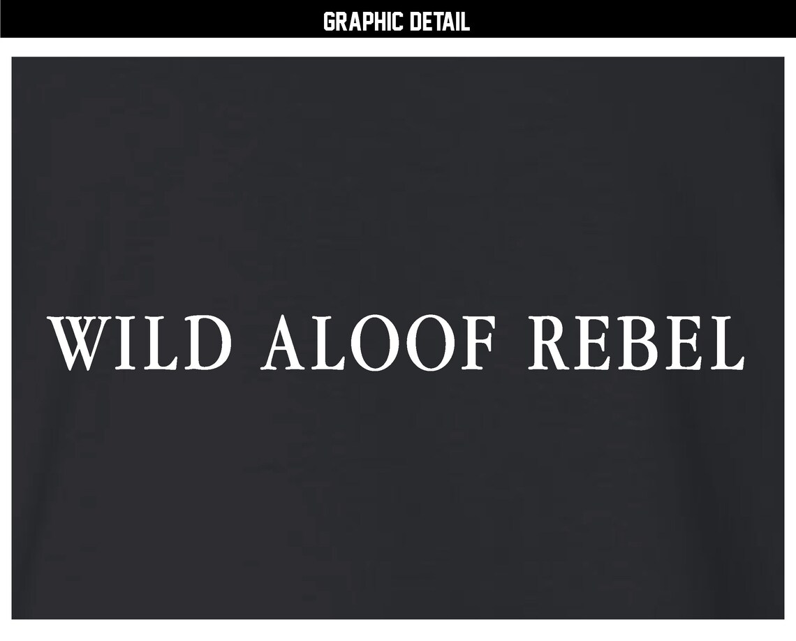 Wild Aloof Rebel Scoop Slouchy Shirt 3/4 Sleeve Off The Etsy