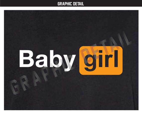 Tiny Girl Lg Porn - Baby Girl Porn Logo Extra Long Hoodie DDLG Clothing Kinky - Etsy Denmark