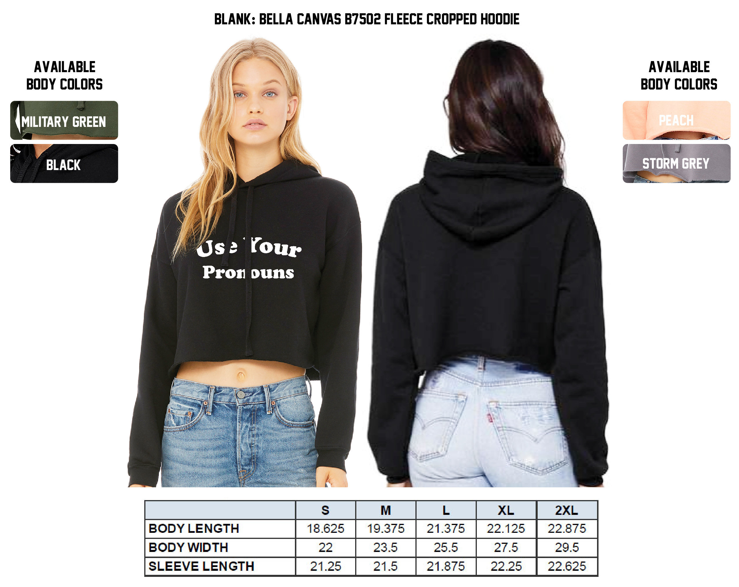 Fleece cropped jumper Clearance