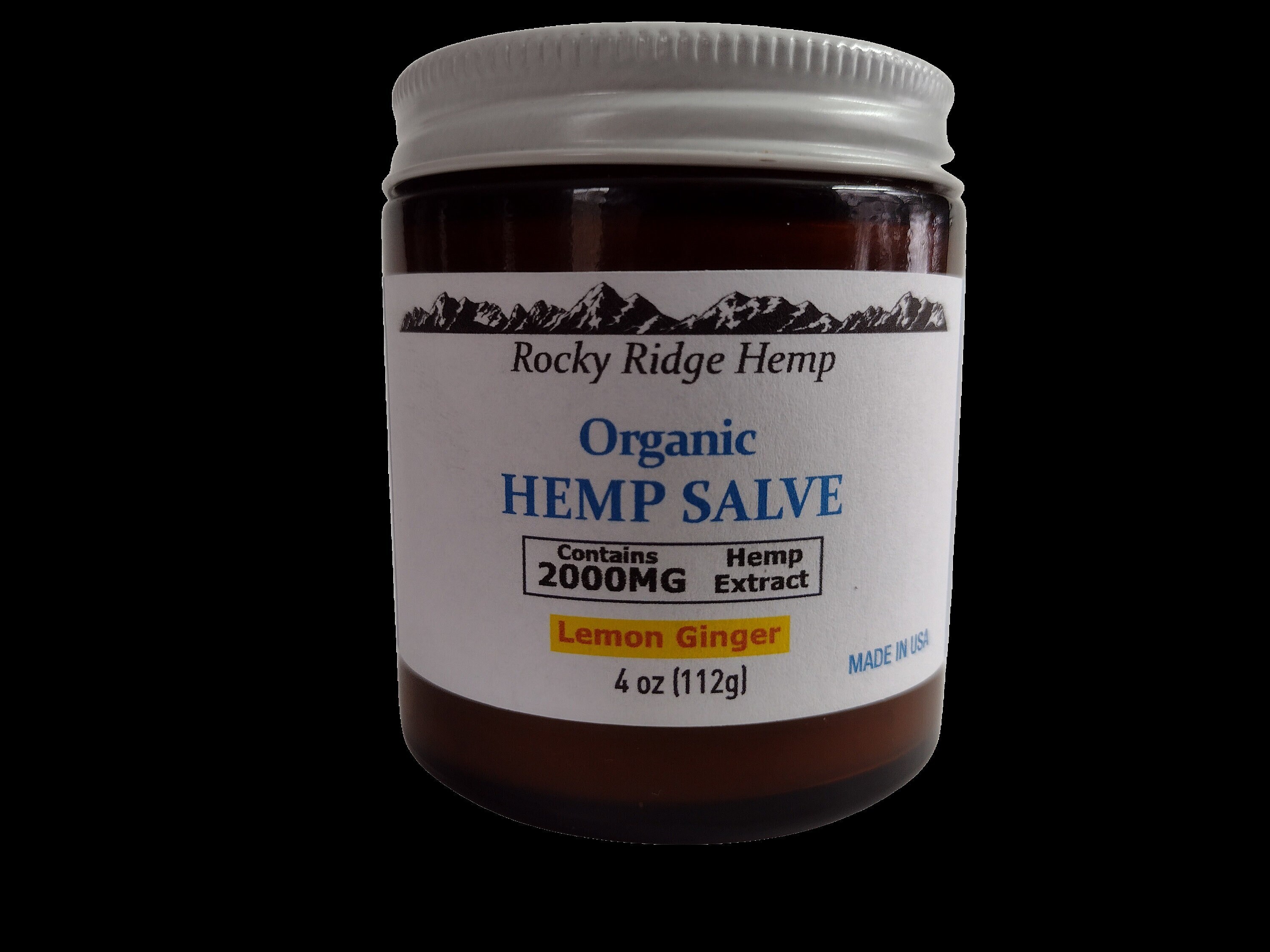 2000mg Organic Rocky Ridge Hemp Balm Extra Strength Nano Hemp Hemp