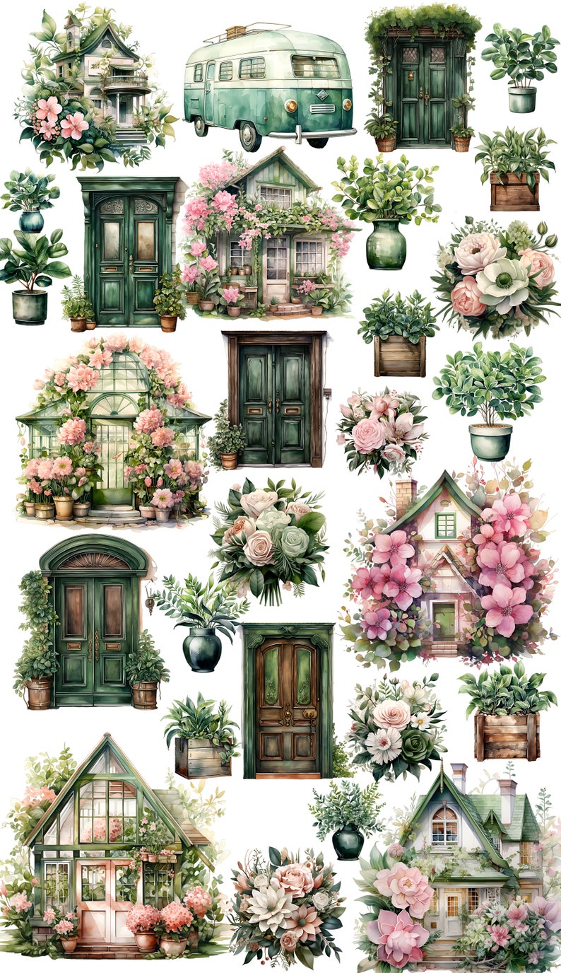 Junk Journal Flowers
