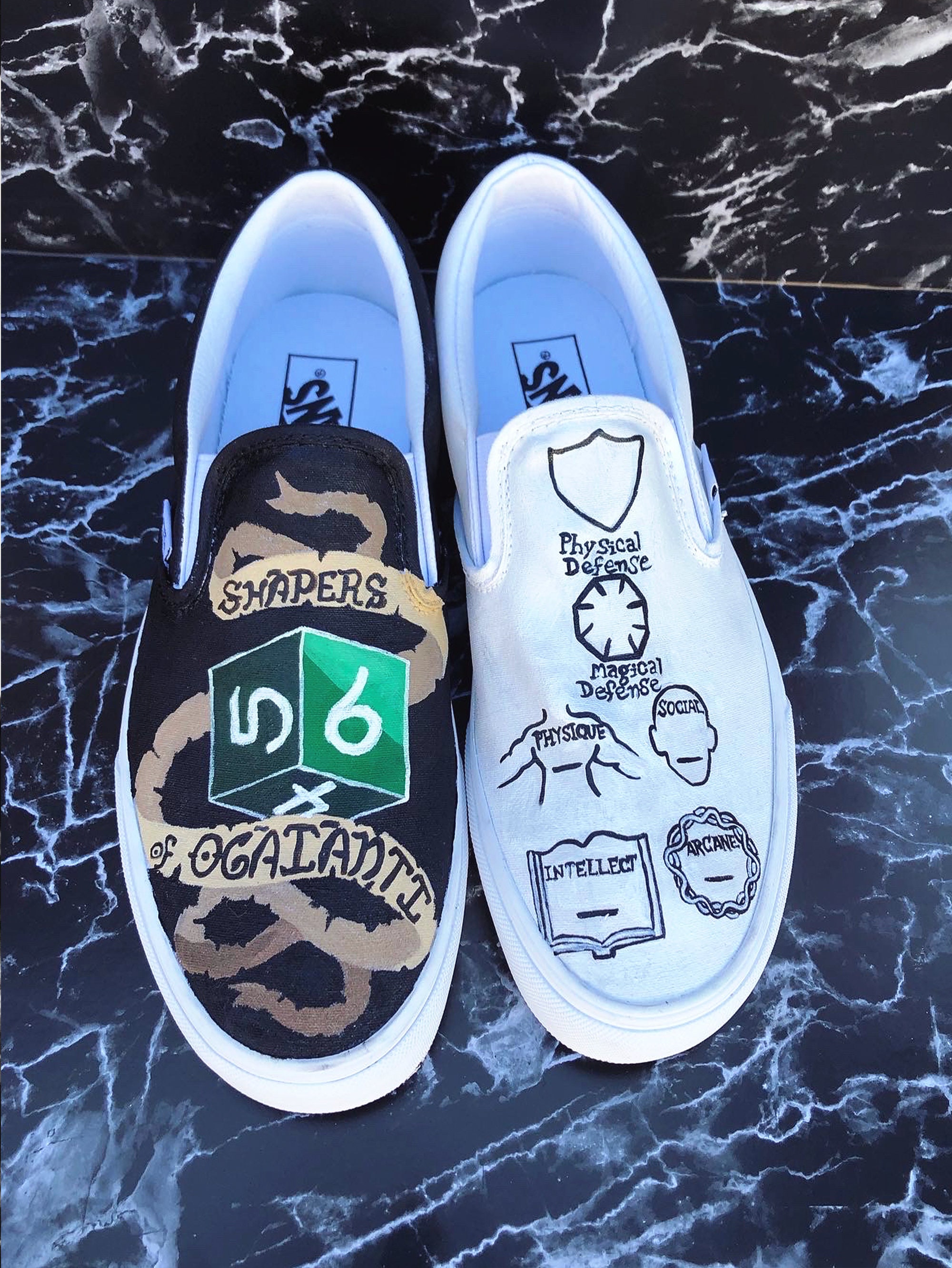 Role Playing Shoes- Custom Painted- Examples, image size:2000x2661