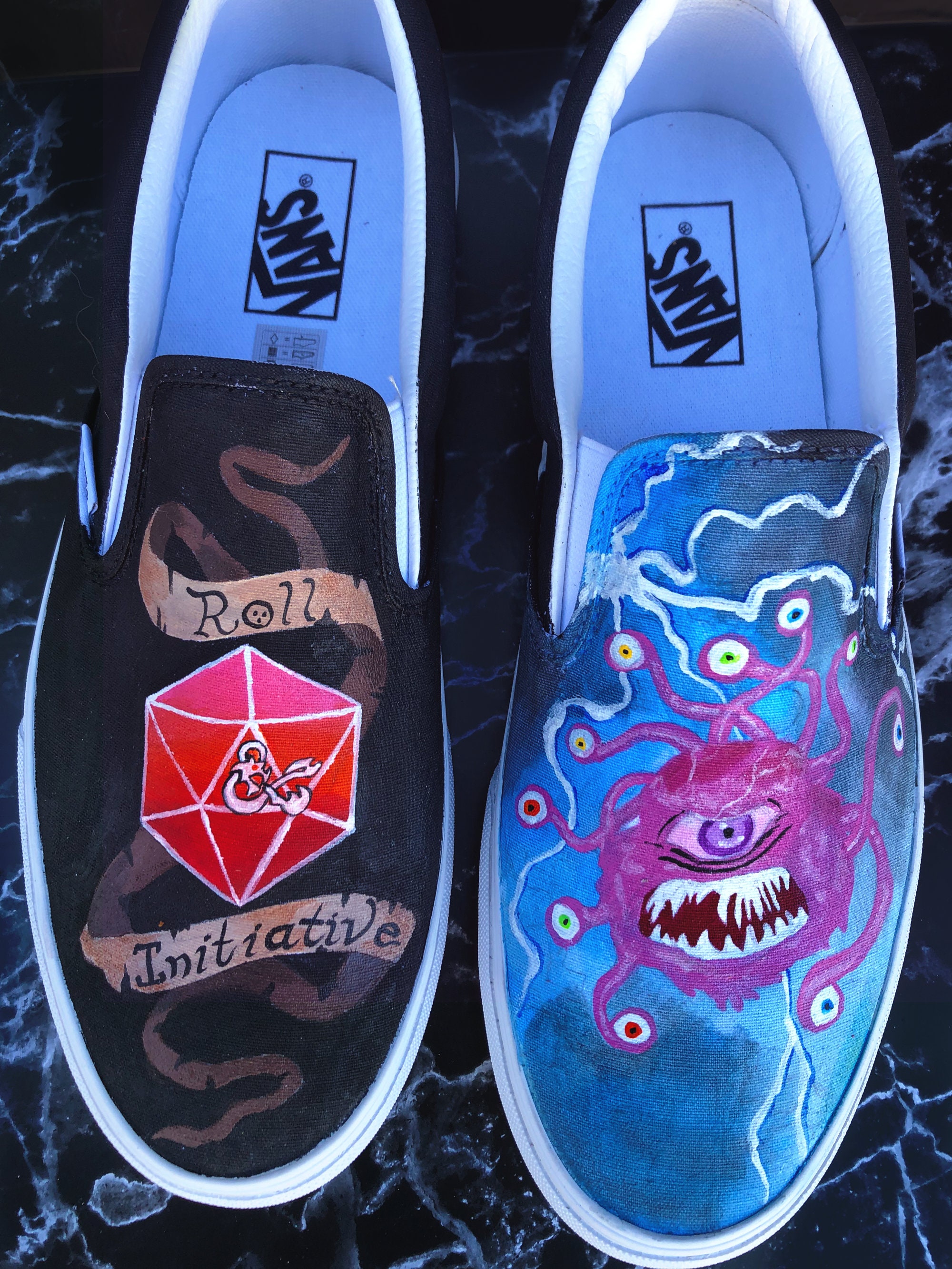 Role Playing Shoes- Custom Painted- Examples, image size:2000x2667