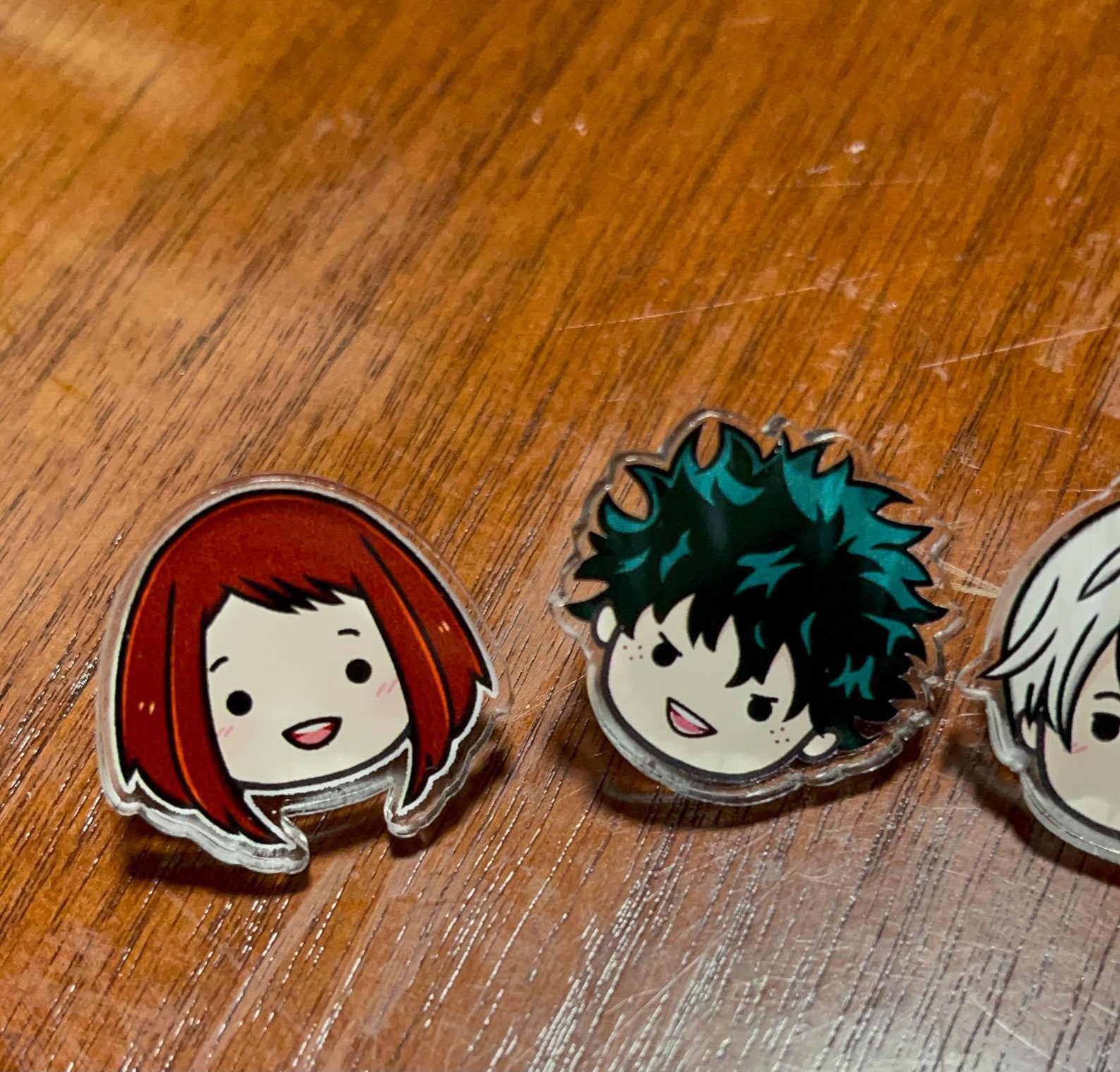 MHA acrylic pins Etsy