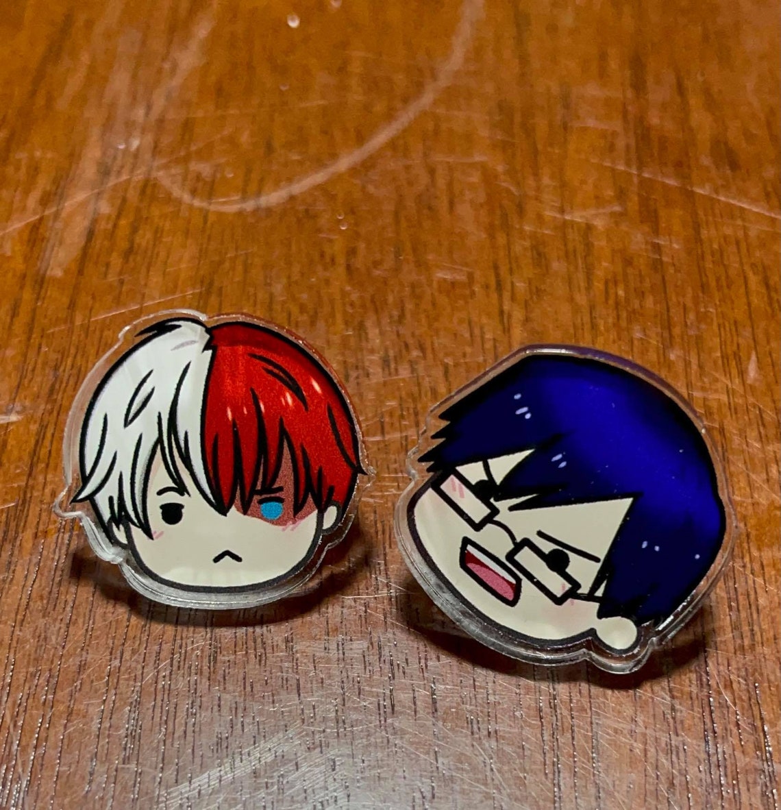 MHA acrylic pins Etsy
