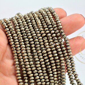 4mm Hematite Beads, Bronze Faceted Hematite Bead 1 Strand 180 Beads / HBY-091