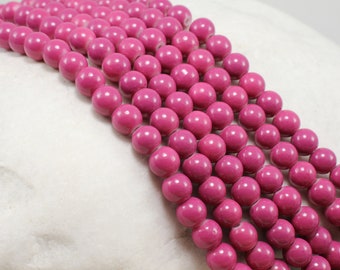 8x 4mm, 19x 6mm Pretty 8mm clear green yellow round glass beads, Pretty Green czech glass beads mix x20 beads