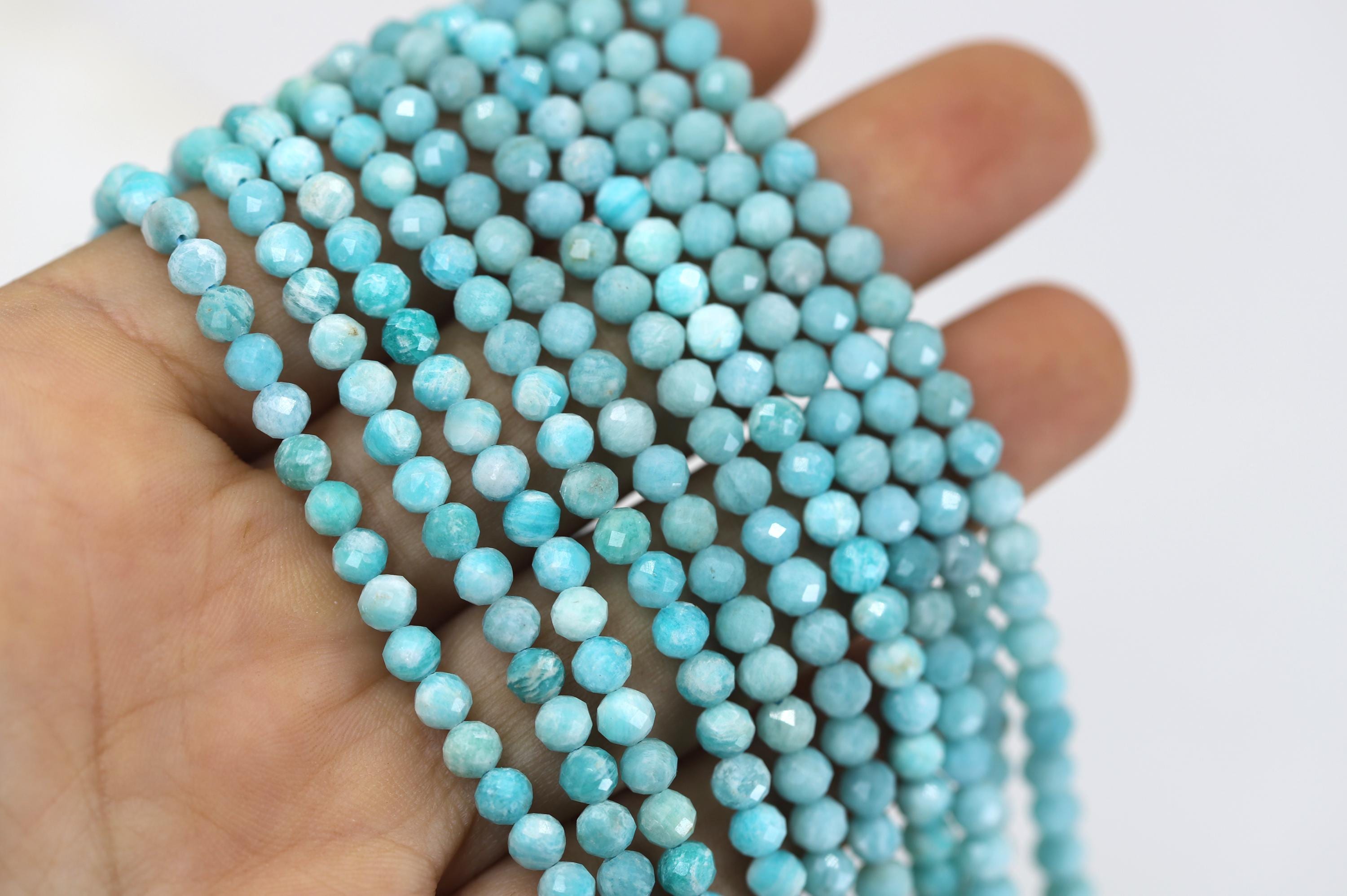 20 Perline Howlite Naturale 14mm - Rondelle Con Foro Grande Per Gioielli Fai Da Te - Foto 3