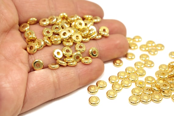 Metal best sale disc beads