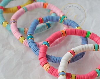 Braccialetti di perline Heishi da realizzare davvero