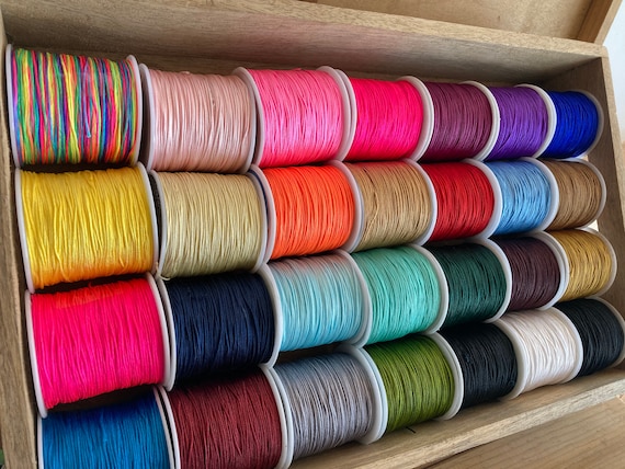 49 Yards 0.8mm Nylon Beading String Cord 26 Color Chinese Knotting