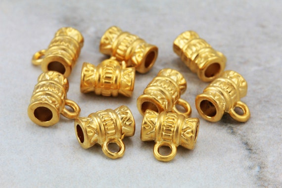 Orecchini 4,5x14,5 mm, oro o argento su ottone x 2 pezzi