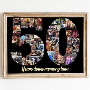 Golden Wedding Anniversary Gift, Anniversary Gift, Wedding Anniversary Gold, 50th Anniversary Gift, 50 Years Married, Mom and Dad 50th Years