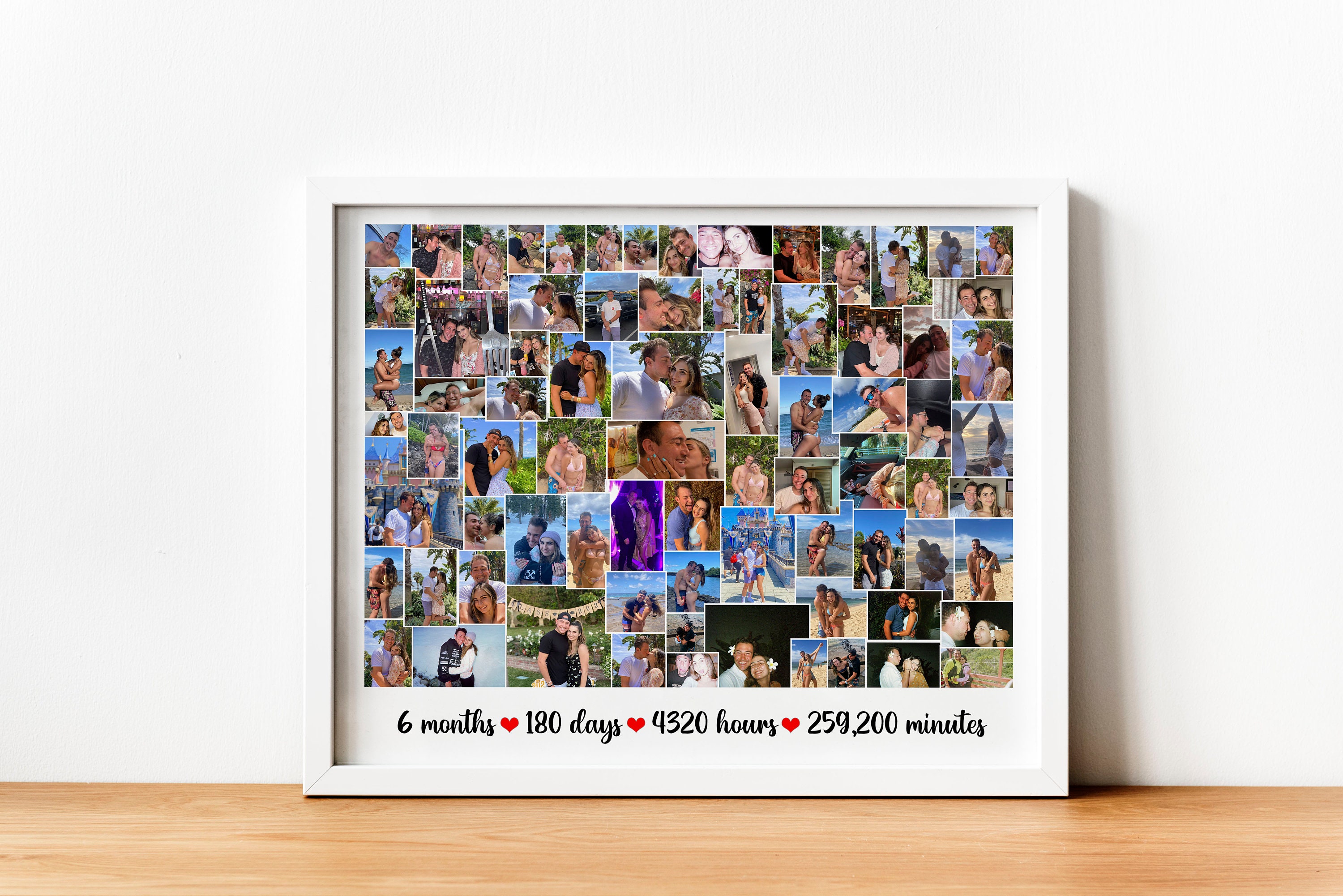 6 Monate Jahrestag Geschenk für Freund 6 Monate Jubiläum für | Etsy