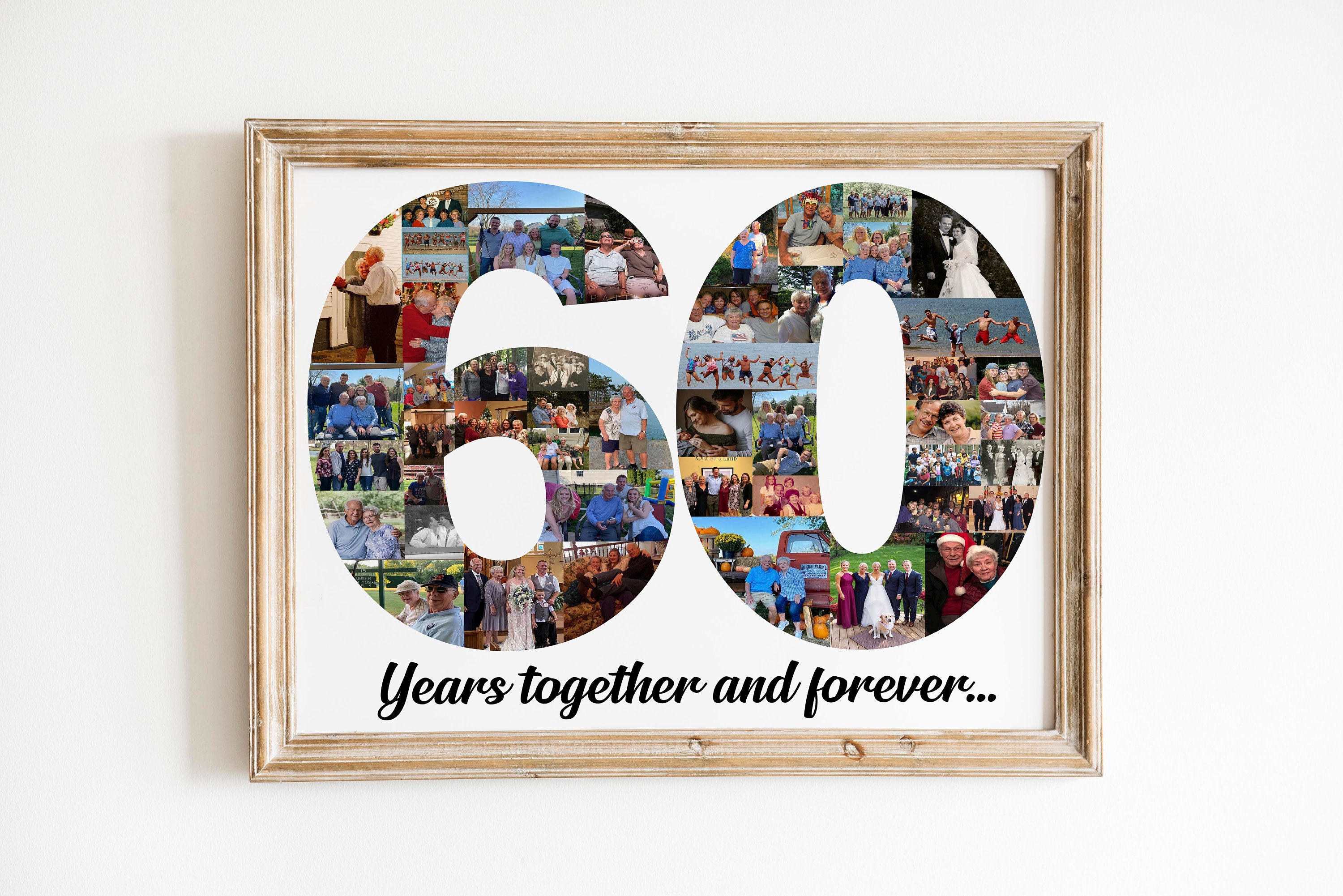 60th Anniversary Gift 60 Years Married or Any Year Gift for - Etsy UK