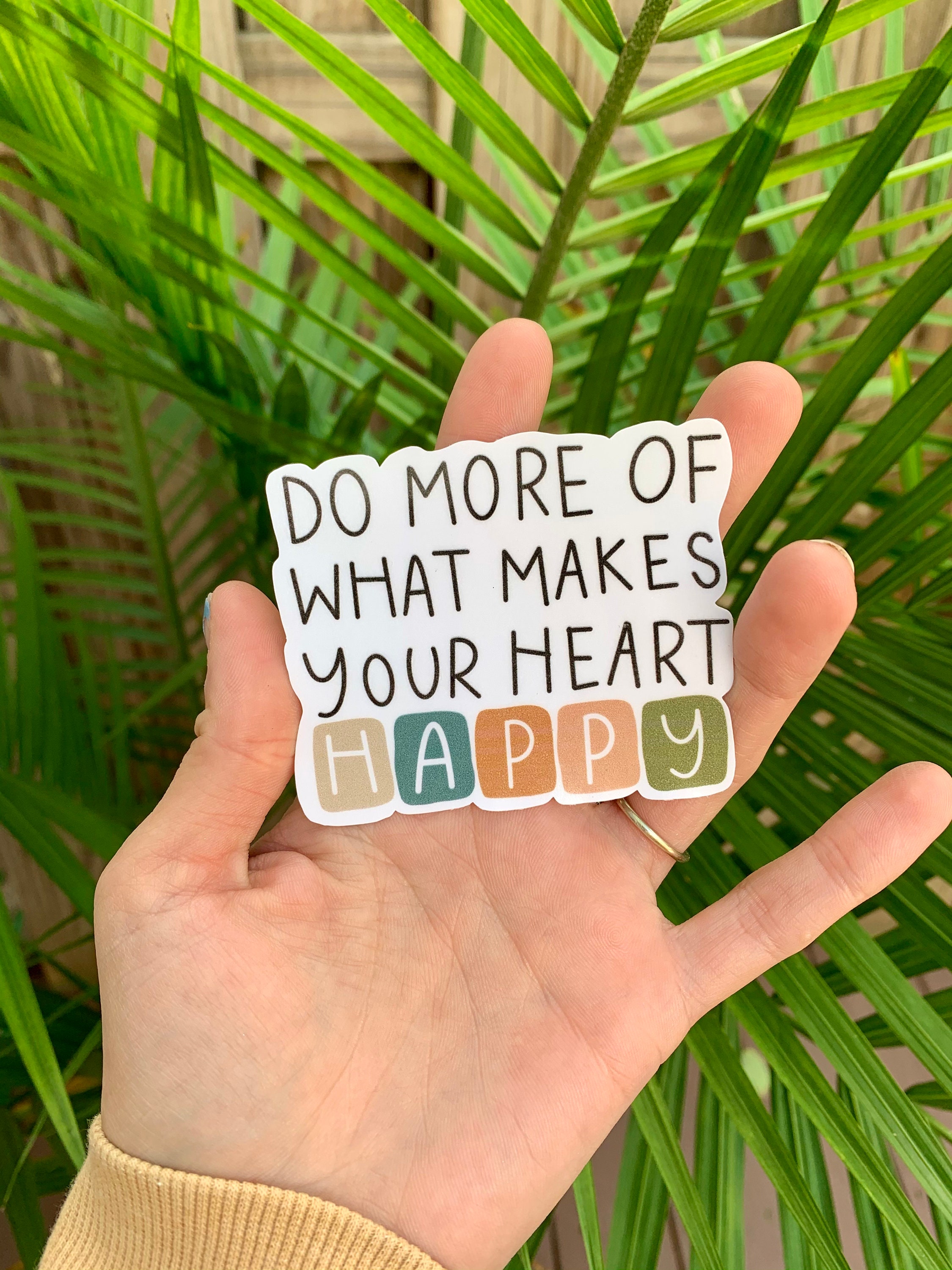 Do More Of What Makes Your Heart Happy Inspiration Quote Etsy