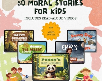 50 Kids Moral Stories | Children's Videos, Life Lessons (Digital Download)