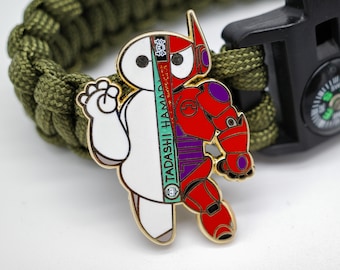 Baymax Enamel Pin | Big Hero 6, Healthcare Provider, Glitter