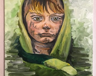Portrait.A face that speaks volumes.
